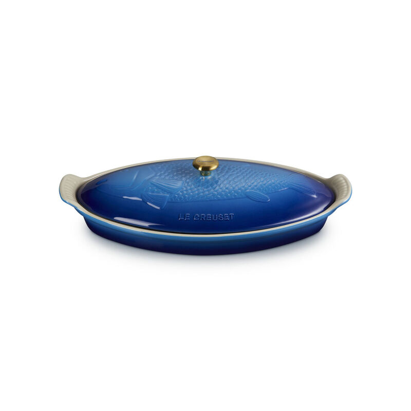 Le Creuset Stoneware Heritage Fish Baker 34cm image number 0